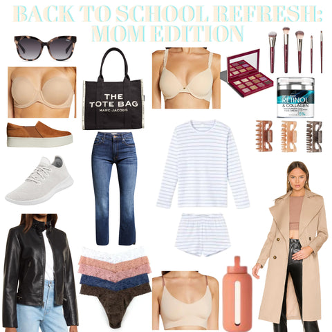 Back-to-school outfits for mom