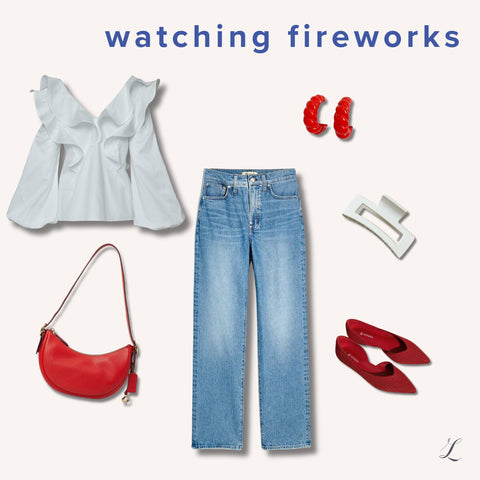 4th of July Fireworks Parade Outfit