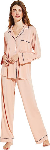 Eberjey Women's Gisele Long PJ Set