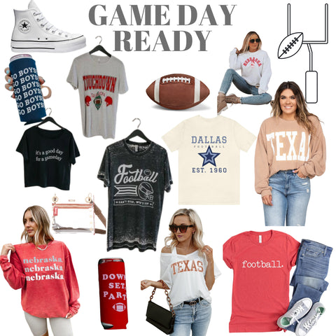 Game day ready back-to-school outfits
