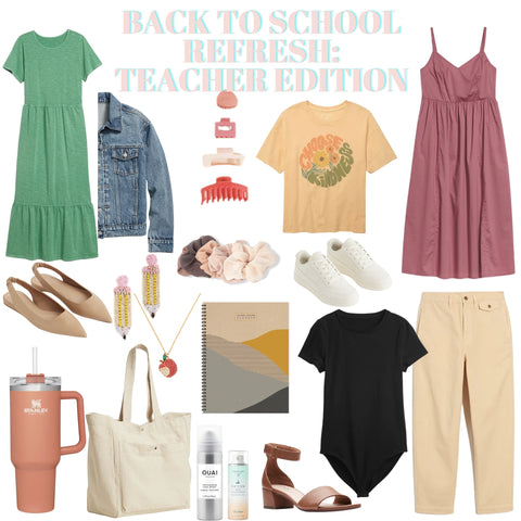 Teacher edition back-to-school outfits
