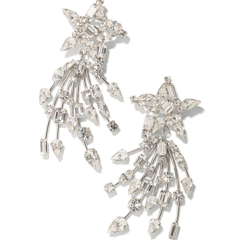 Starlight Earrings in Crystal