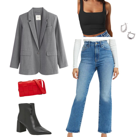 Blazer outfit look
