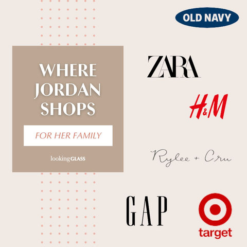Places to shop for Jordan's family