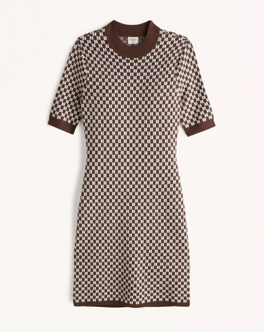 checkered chic women's golf dress