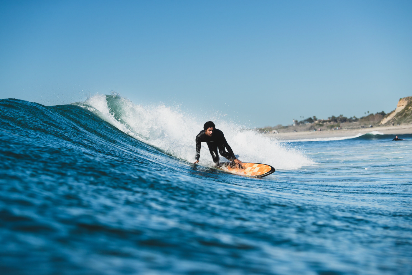 JUJU Surf Club founder - Michael February on the PVW 5'3'' THRILL - JUJU Print