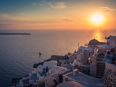 santorini-sunset