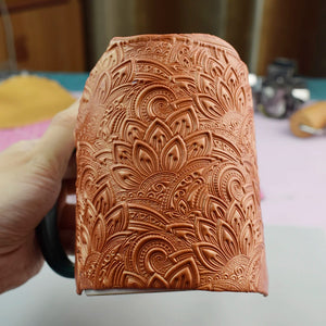 Mandala Polymer Clay Texture Stamp Sheets Emboss Mat for Design DIY Clay Jewelry Individual Impression Ceramic Pottery Tools - KK Moonlighting