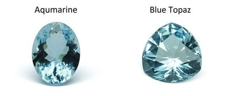 Aquamarine vs Sky Blue Topaz