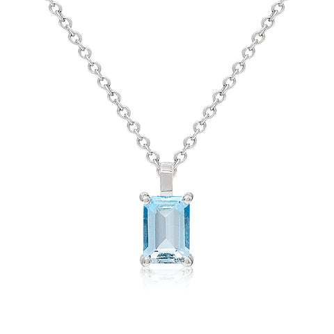 Aquamarine Necklace