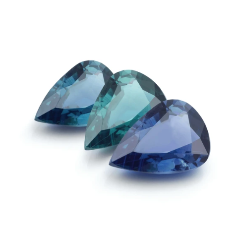 Blue garnet