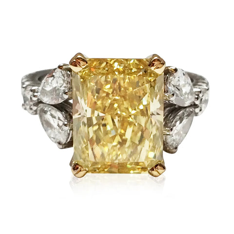 Yellow Diamond Bespoke Ring
