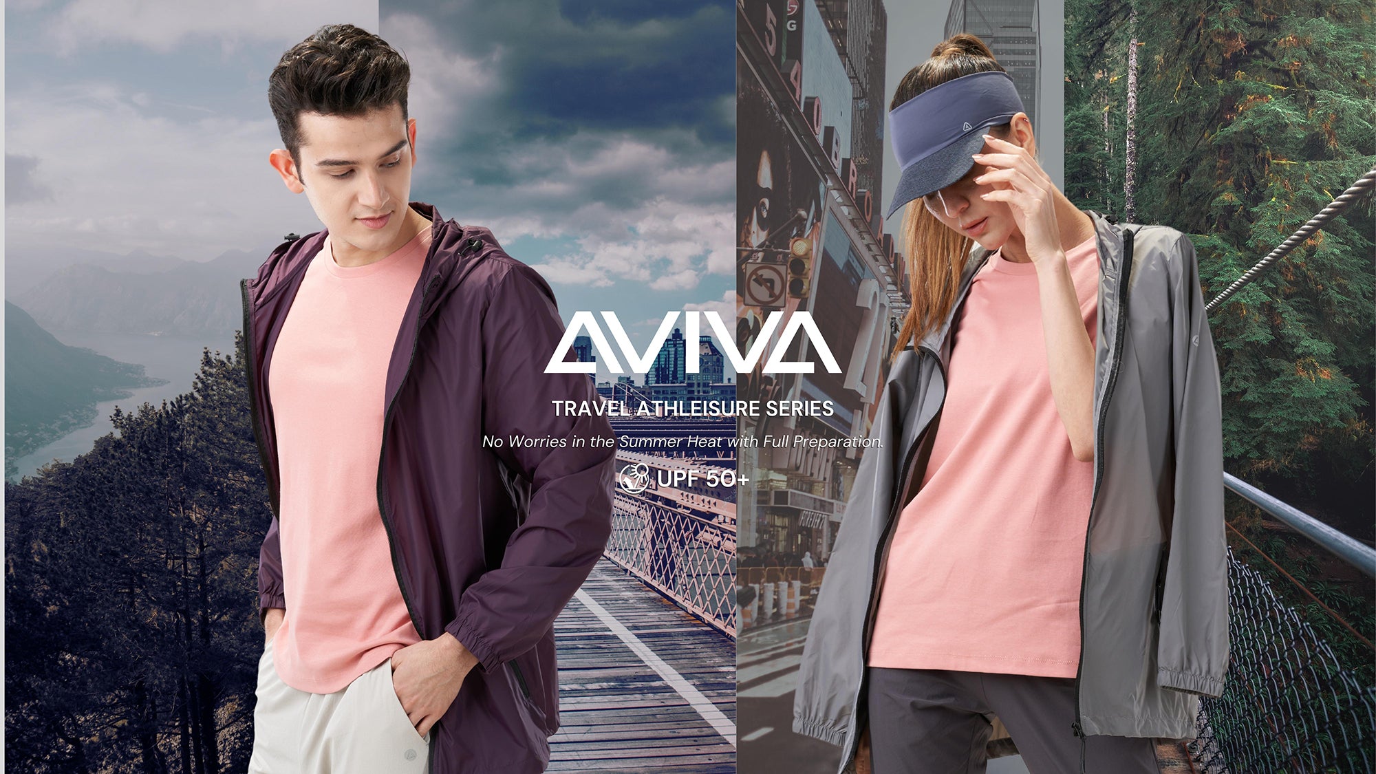 Athleisure Travel UPF 50+ Series – AVIVA ACTIVE