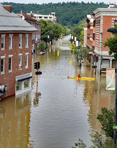 Flooding, Montpelier, Vermont 2023