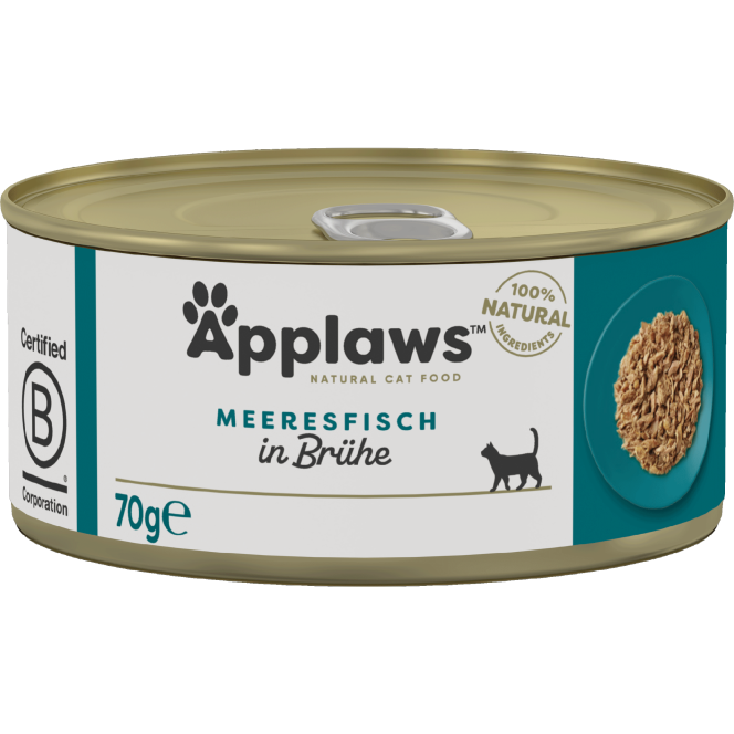 Applaws Natural Cat Tins Seefisch 70 g - zoo24 product image