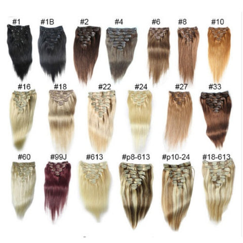 Different Color Hair Extensions