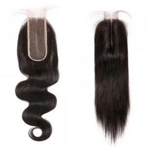 Virgin Hair Body Wave and Straight Kim hd closure 2x6 HD lace closure - Nana Hair