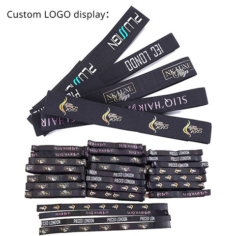 Customized Logo Hair Label Wrap