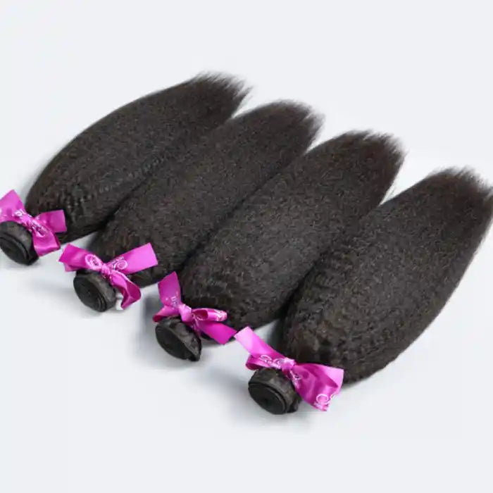 Peruvian weaves virgin Human hair vendor Kinky Straight deal 1 bundle/ 3 bundle /4 bundles