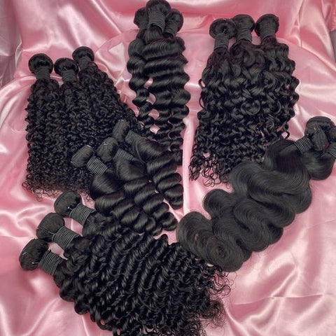 Raw Human Hair Wigs