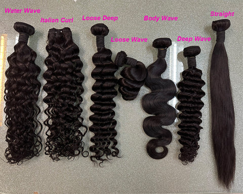 Raw Human Hair Wigs