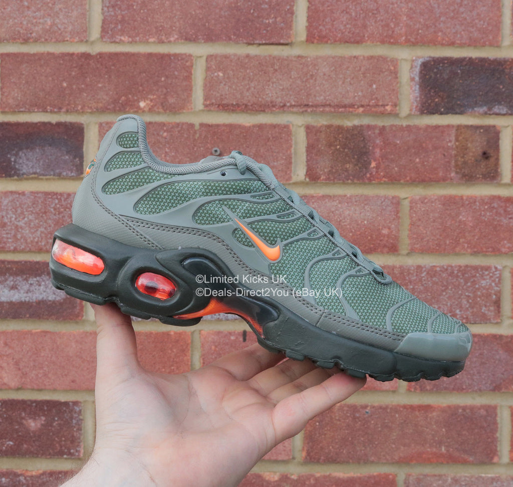 nike tn green and orange