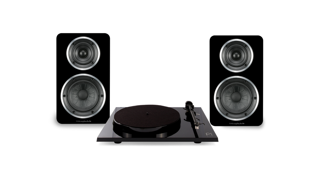 Rega turntable with built-in phono stage + powered speakers