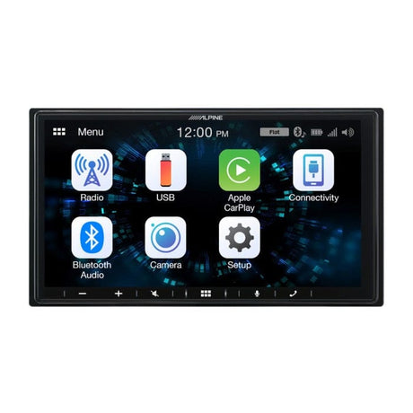 Alpine - iLX-F115D XXL 11-Inch Media Receiver with 1 DIN Chassis, featuring  DAB+, Apple CarPlay and Android Auto compatibility