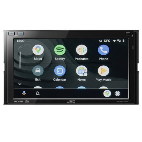 JVC KW-V660BT 6.8 Double DIN Car Stereo receiver with Android Auto, Apple  Car Play and Gesture Control