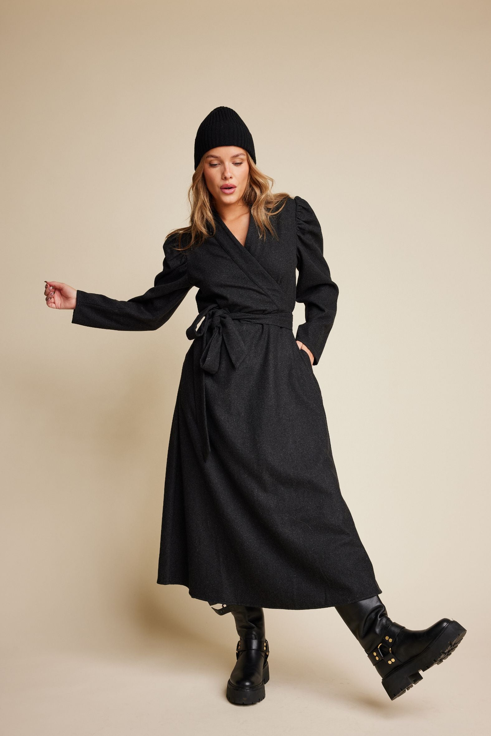 Scarlett Wool Dress - Line of Oslo product image