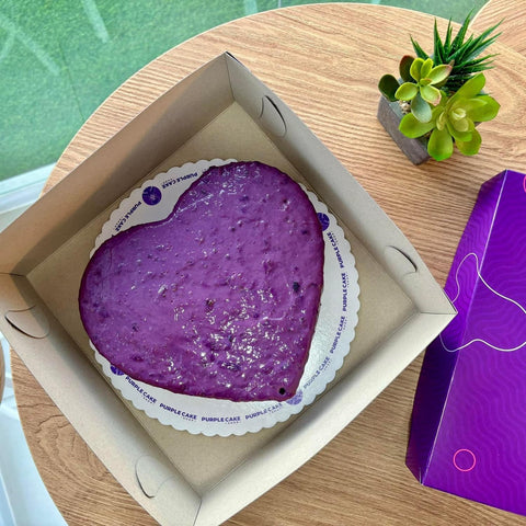 Ube Cake by Purple Cake Shop