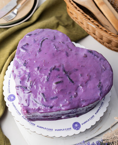 Ube Cake by Purple Cake Shop