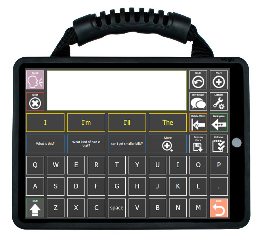 definition of speech generating device