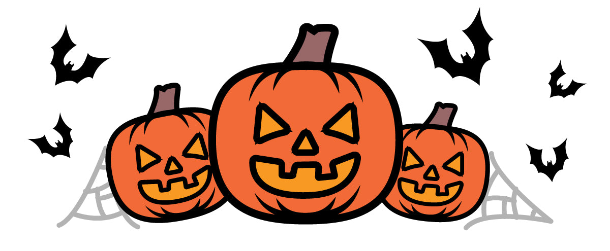 Cartoon Halloween Pumpkins