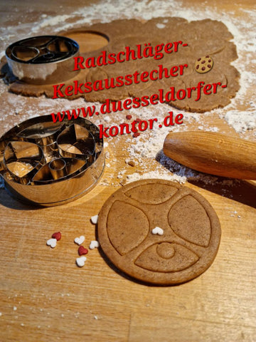 Radschläger-Keksausstecher Duesseldorfer-Kontor.de