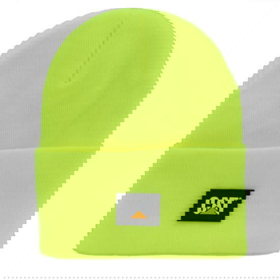 1090026 - Cat Label Cuff Beanie - Hi Viz Yellow