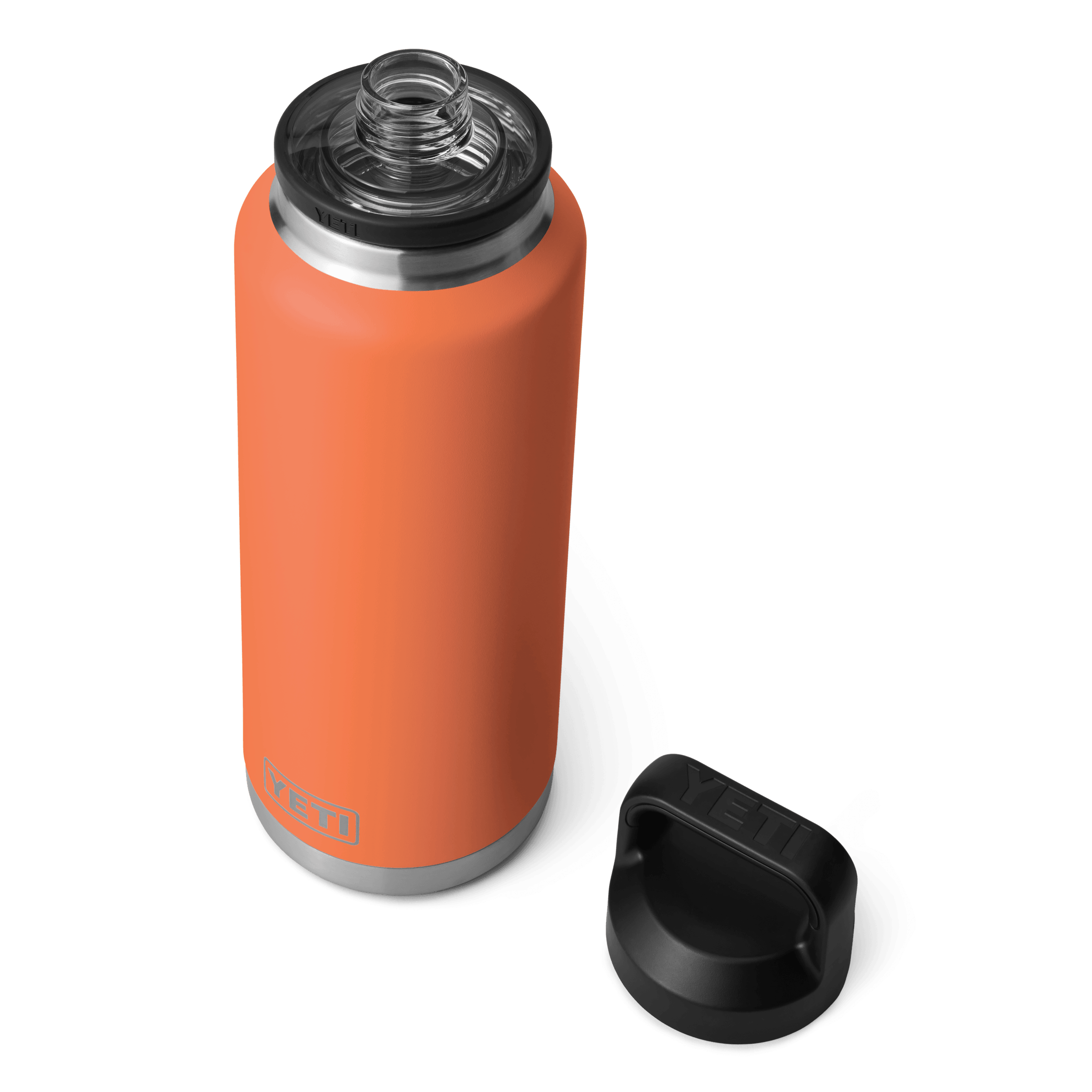 YETI Rambler Bottle - 46 oz. - Chug Cap - King Crab Orange - TackleDirect