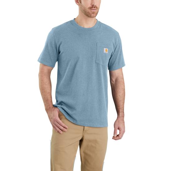 K87 - Loose fit heavyweight short-sleeve pocket t-shirt - North Woods