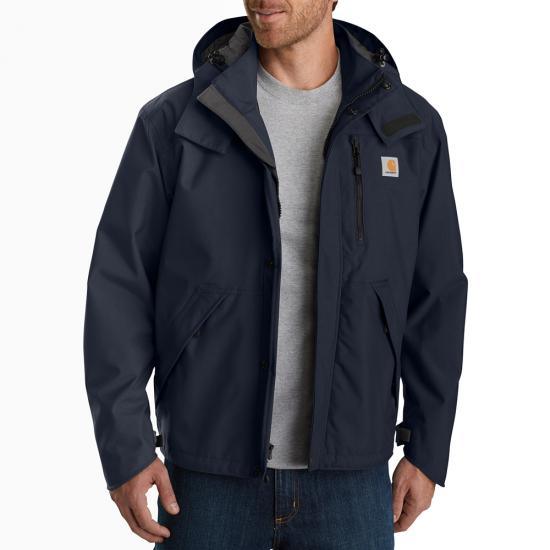 Carhartt Men's Storm Defender Loose Fit Heavyweight Rain Jacket