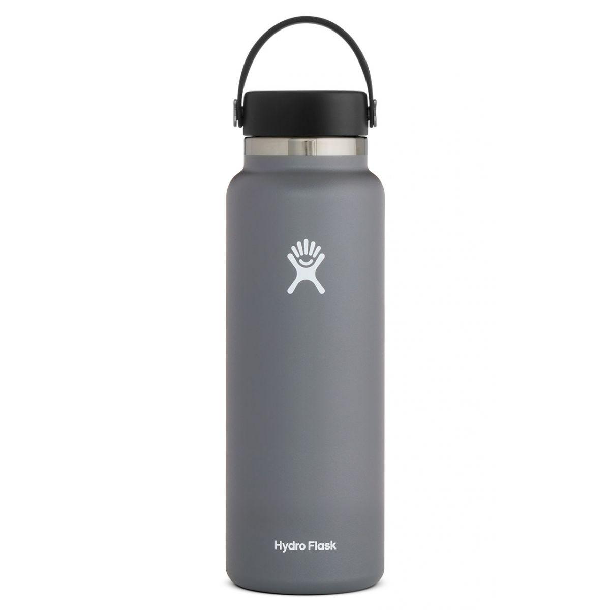 Hydro Flask 40oz Wide Mouth Bottle, Black