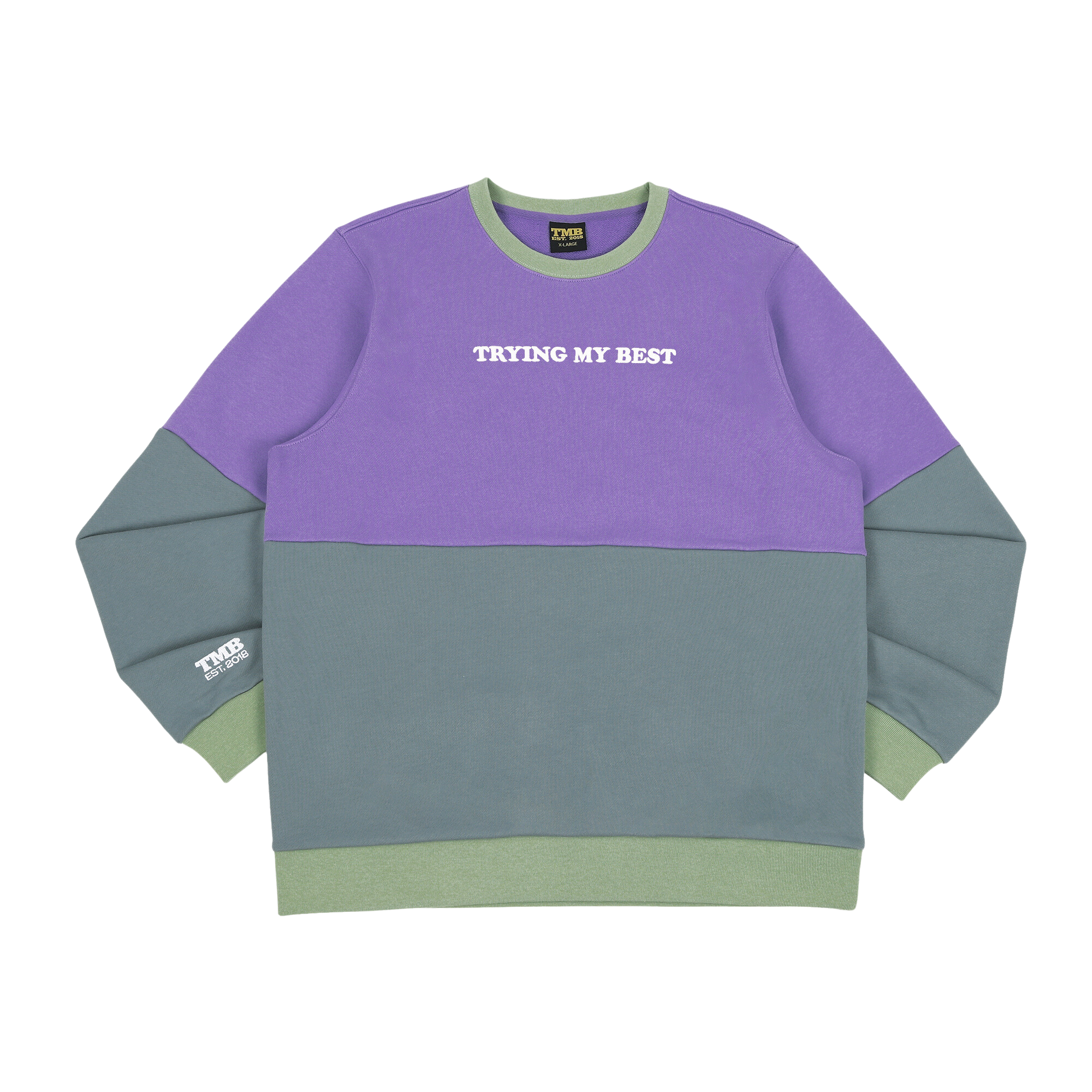 TMB Colorblock Crewneck - Sad Boyz product image