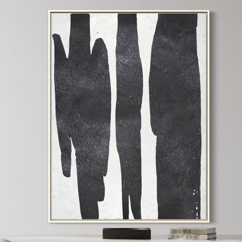 Jump, Black And Silver / 60x90cm