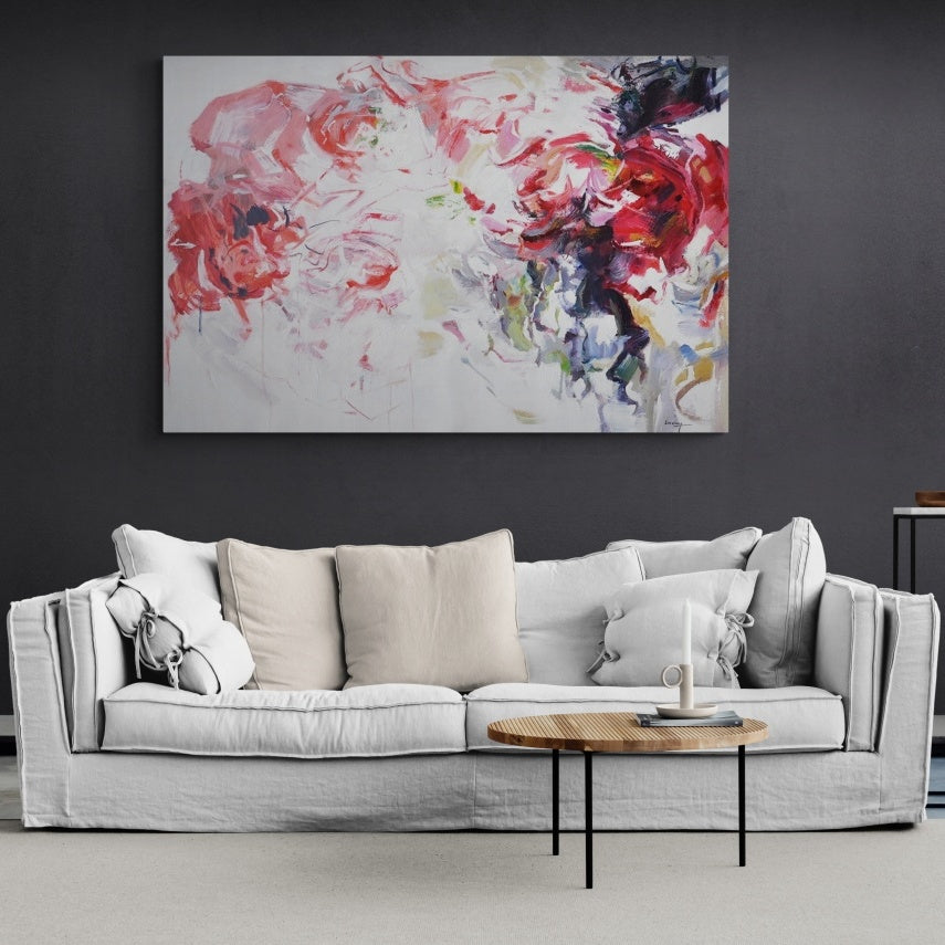 Cherries, Rolled Canvas / 158x240cm