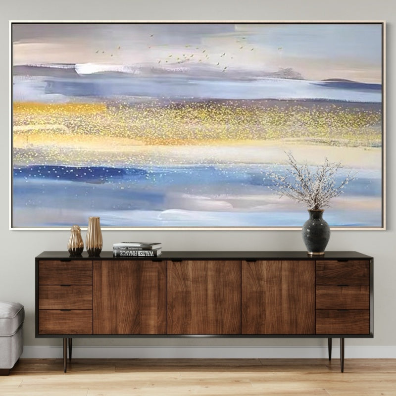 Peaceful, Champagne / 158x240cm