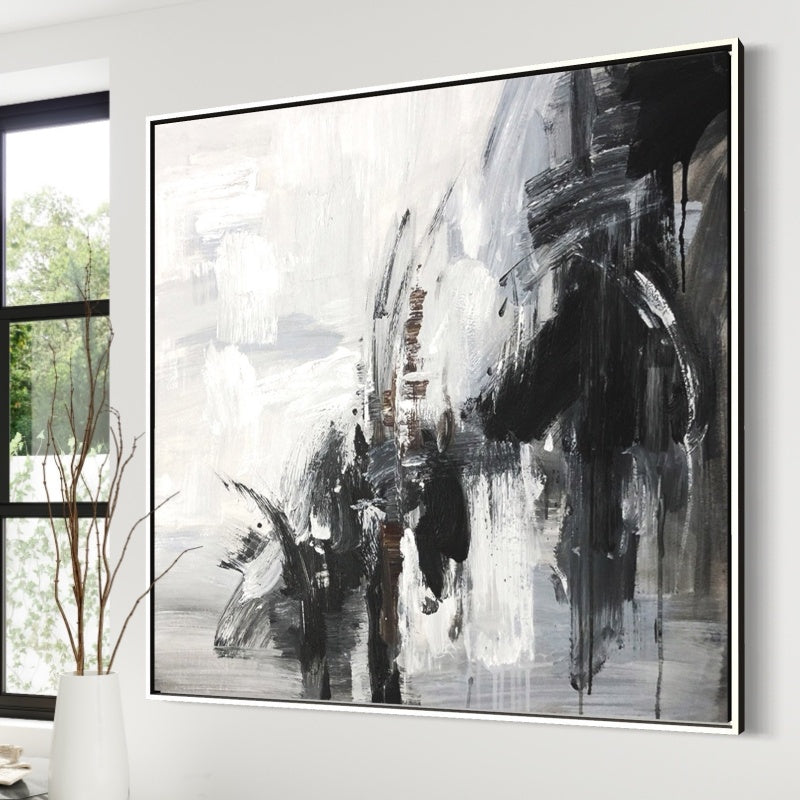 Unicorn, Rolled Canvas / 60x60cm