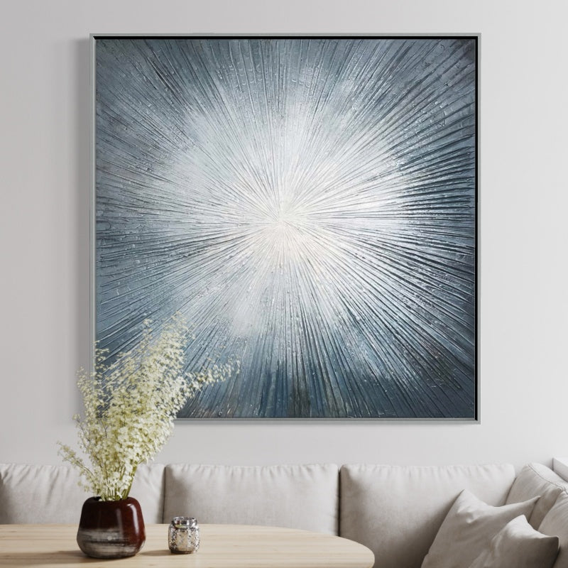 Visionary, Rolled Canvas / 100x100cm