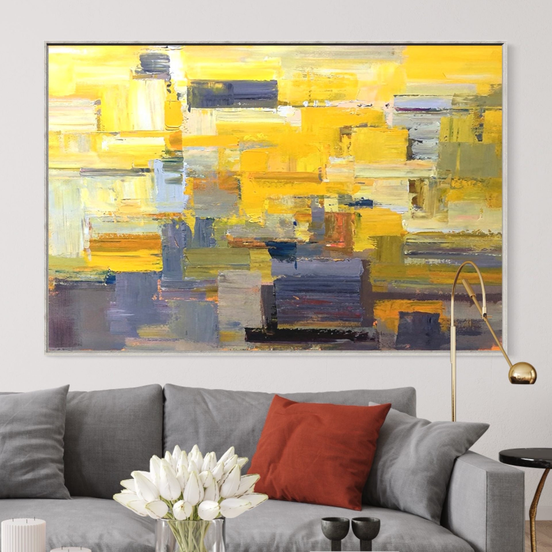 Imagination 1, Black And Golden / 185x280cm