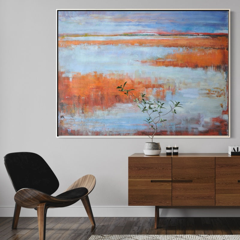 Rush 2, 158x240cm / Rolled Canvas