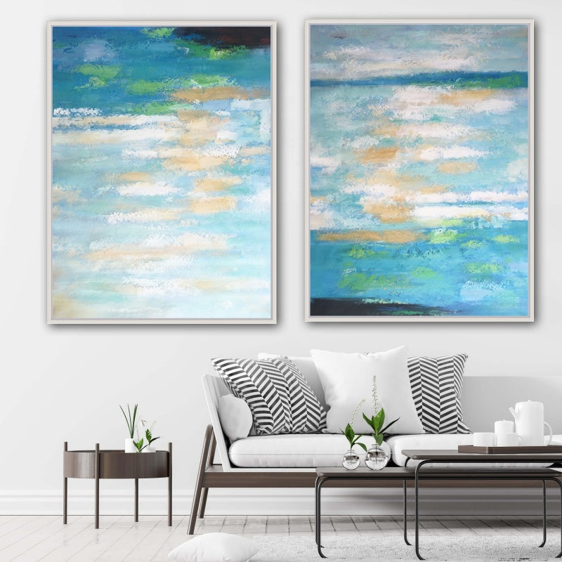 Calm, Champagne / 90x120cm / 90x120cm