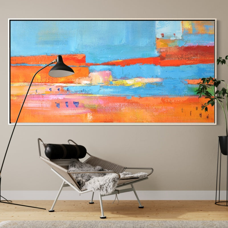 Moving Past 2, Gallery Wrap (With Bleed) / 120x240cm